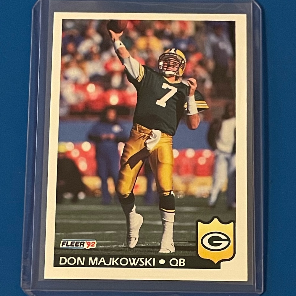 Don Majkowski #131 1992 Fleer Football Trading Card
